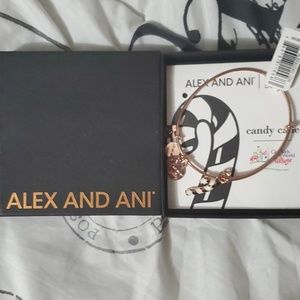 Alex n Ani Candy Cane bracelet
